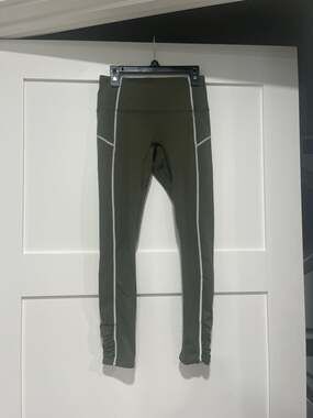 FP Movement High-Rise Kyoto Leggings in Olive Green Size XS